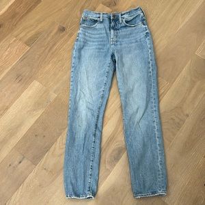 Madewell perfect vintage jeans